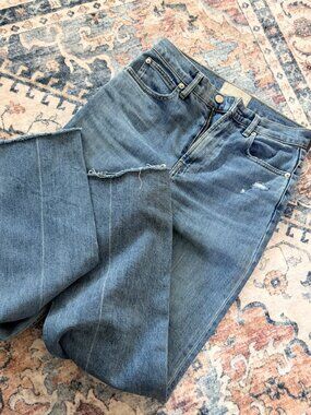 Everlane Way High Jeans (Distressed)